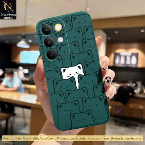 Realme C85 Cover - ONation Be Different Series - HQ Liquid Silicone Elegant Colors Camera Protection Soft Case