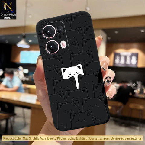 Oppo Reno 13 Pro  Cover - ONation Be Different Series - HQ Liquid Silicone Elegant Colors Camera Protection Soft Case