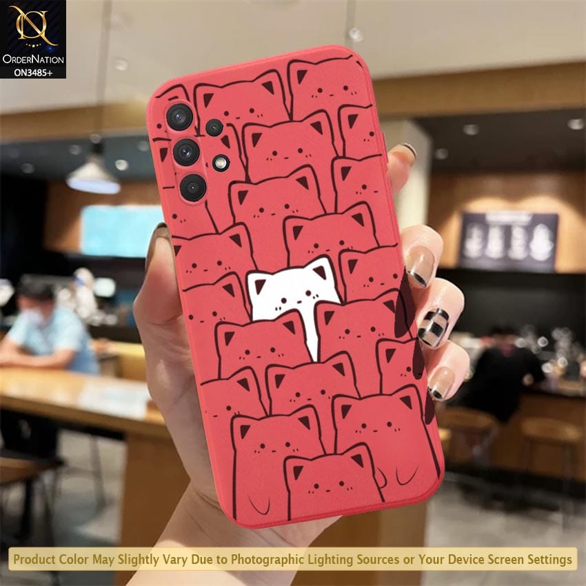 Samsung Galaxy A32 Cover - ONation Be Different Series - HQ Liquid Silicone Elegant Colors Camera Protection Soft Case (Fast Delivery)