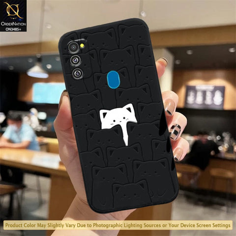 Samsung Galaxy M21 Cover - ONation Be Different Series - HQ Liquid Silicone Elegant Colors Camera Protection Soft Case