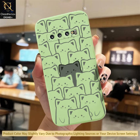 Samsung Galaxy S10 Cover - ONation Be Different Series - HQ Liquid Silicone Elegant Colors Camera Protection Soft Case (Fast Delivery)
