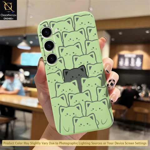 Samsung Galaxy S23 5G Cover - ONation Be Different Series - HQ Liquid Silicone Elegant Colors Camera Protection Soft Case (Fast Delivery)