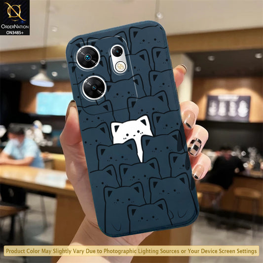 Infinix Zero 30 4G Cover - ONation Be Different Series - HQ Liquid Silicone Elegant Colors Camera Protection Soft Case (Fast Delivery)