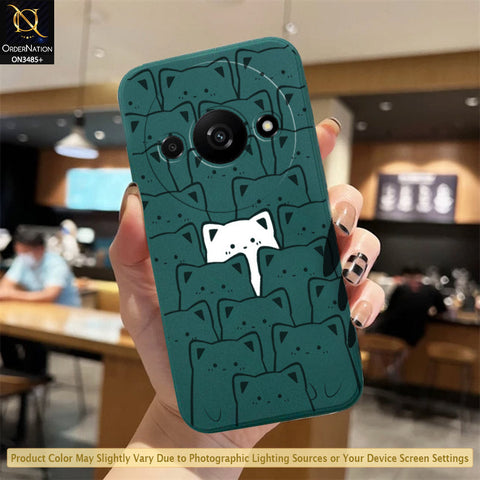 Xiaomi Redmi A3x Cover - ONation Be Different Series - HQ Liquid Silicone Elegant Colors Camera Protection Soft Case