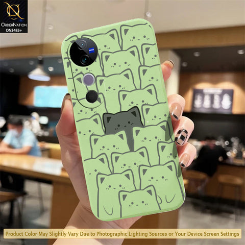 Vivo S19 Pro Cover - ONation Be Different Series - HQ Liquid Silicone Elegant Colors Camera Protection Soft Case (Fast Delivery)