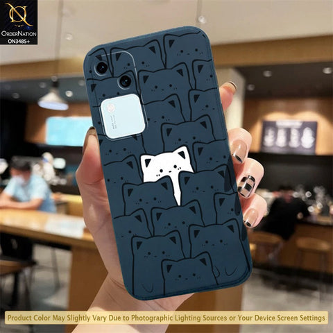 Vivo V30 Cover - ONation Be Different Series - HQ Liquid Silicone Elegant Colors Camera Protection Soft Case (Fast Delivery)