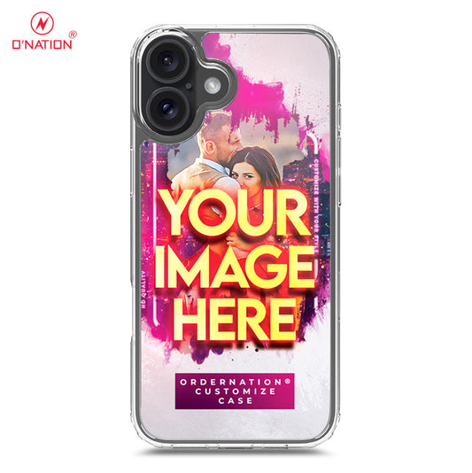 iPhone 16 Plus Cover - Customized Case Series - Upload Your Photo - Multiple Case Types Available