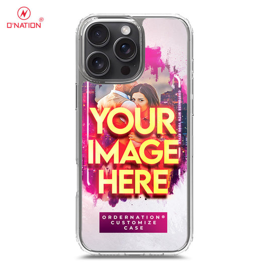 iPhone 16 Pro Max Cover - Customized Case Series - Upload Your Photo - Multiple Case Types Available