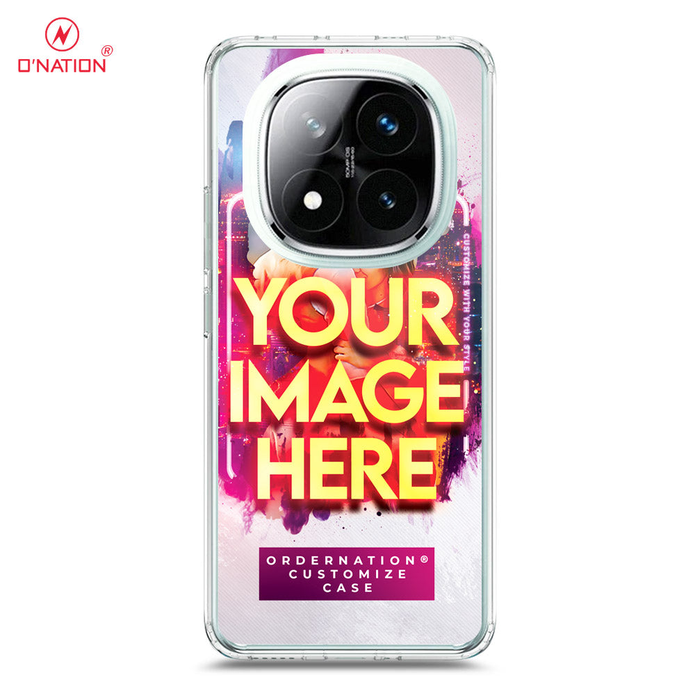 Xiaomi Redmi Note 14 Pro Plus 5G Cover - Customized Case Series - Upload Your Photo - Multiple Case Types Available