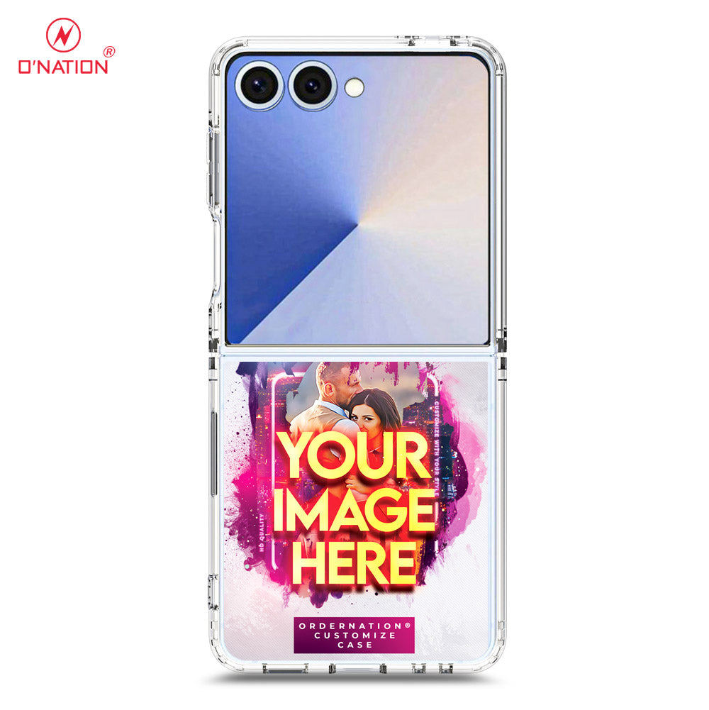 Samsung Galaxy Z Flip 7 Cover - Customized Case Series - Upload Your Photo - Multiple Case Types Available