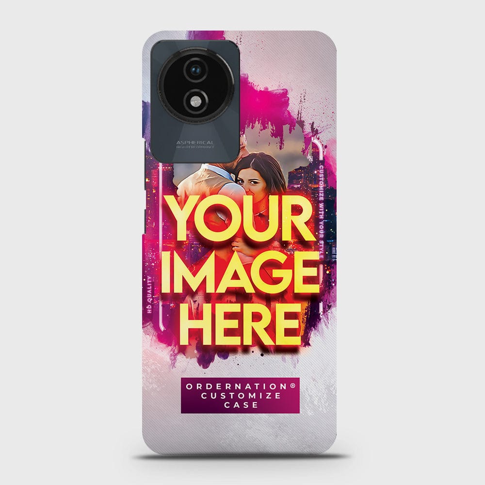 Vivo Y02A Cover - Customized Case Series - Upload Your Photo - Multiple Case Types Available