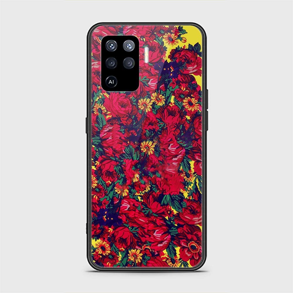 Oppo Reno 5 Lite Cover - Floral Series - HQ Premium Shine Durable Shatterproof Case (Fast Delivery)(N)