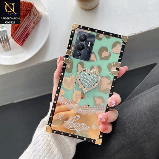 Infinix Note 12 G96 Cover - Design 6 - Heart Bling Diamond Glitter Soft TPU Trunk Case With Ring Holder
