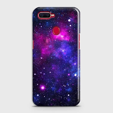 Oppo F9 - Dark Galaxy Stars Modern Printed Hard Case ( Fast Delivery )