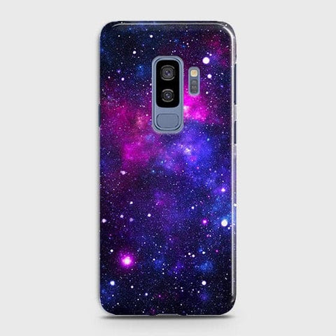 Samsung Galaxy S9 Plus - Dark Galaxy Stars Modern Printed Hard Case ( Fast Delivery )