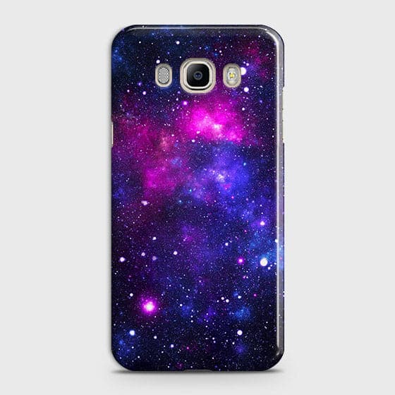 Samsung Galaxy J510 - Dark Galaxy Stars Modern Printed Hard Case ( Fast Delivery )