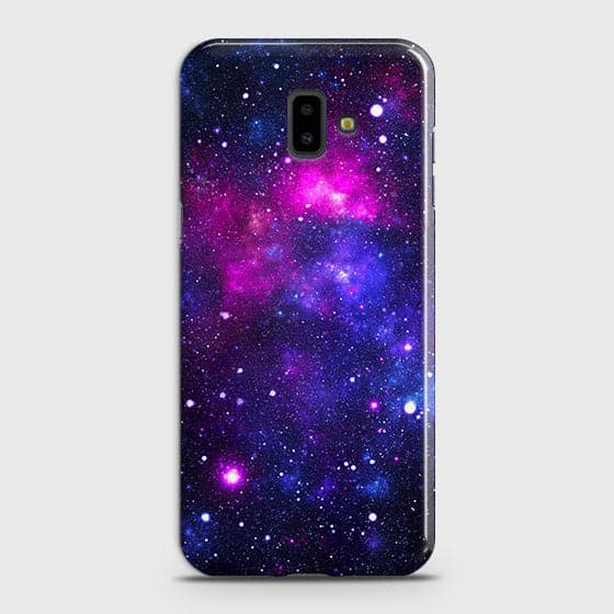 Samsung J6 Plus 2018 - Dark Galaxy Stars Modern Printed Hard Case ( Fast Delivery )