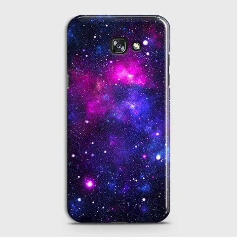 Samsung Galaxy J4 Plus - Dark Galaxy Stars Modern Printed Hard Case ( Fast Delivery )