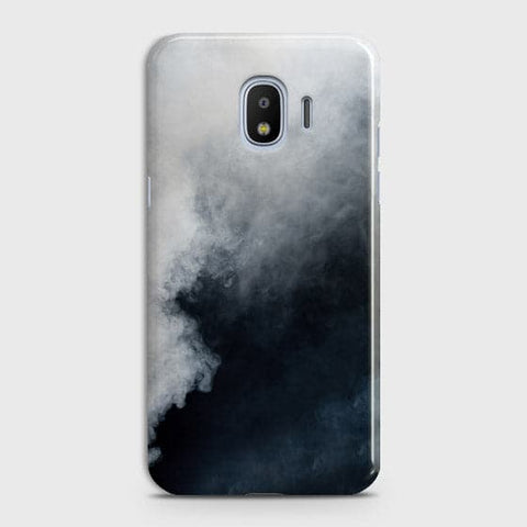Samsung Galaxy J2 Pro 2018 Cover - Matte Finish - Trendy Misty White and Black Marble Printed Hard Case with Life Time Colors Guarantee b50 ( fast Delivery )