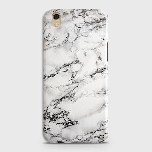 Oppo F1 Plus / R9 Cover - Matte Finish - Trendy Mysterious White Marble Printed Hard Case with Life Time Colors Guarantee(2) ( Fast Delivery )