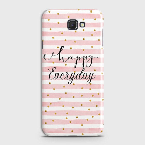 Samsung Galaxy J7 Prime - Trendy Happy Everyday Printed Hard Case With Life Time Colors Guarantee ( Fast Delivery )