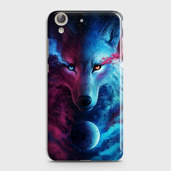 Huawei Y6 II Cover - Infinity Wolf  Trendy Printed Hard Case With Life Time Guarantee (Fast Delivery)