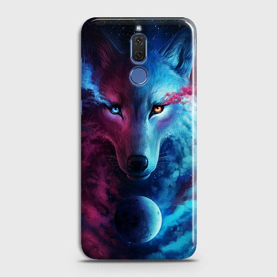 Huawei Mate 10 Lite Cover - Infinity Wolf  Trendy Printed Hard Case With Life Time Guarantee (Fast Delivery)