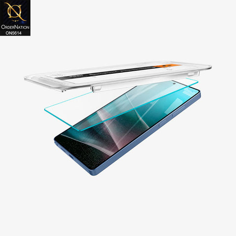 Samsung Galaxy S24 Ultra Protector - Transparent -  New Tempered Glass Screen Protector [GlasTR EZ FIT]