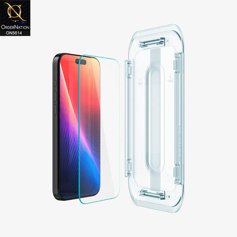 iPhone 17 Pro Max Protector - Transparent -  New Tempered Glass Screen Protector [GlasTR EZ FIT]