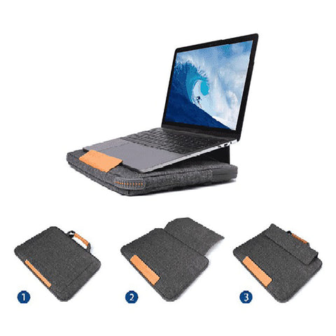 WIWU Smart Stand Sleeve 13 inch - Black