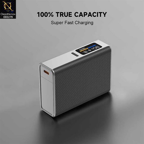 LITO POWER BANK (22.5W) Super Fast Charging 10000mah Power Bank - Black