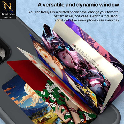 iPhone 14 Pro Max Cover - Black - New Tecnology Four-Color E-ink Screen NFC DIY Phone Case