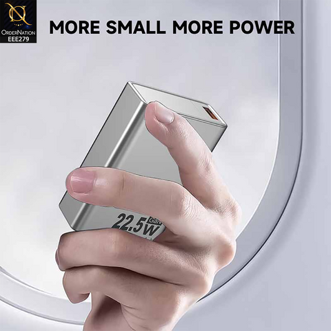 LITO POWER BANK (22.5W) Super Fast Charging 10000mah Power Bank - Black