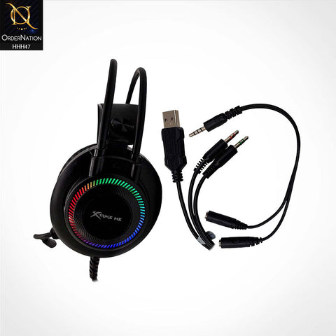 Xtrike Me GH-509 Stereo Sound Gaming Headset - Black