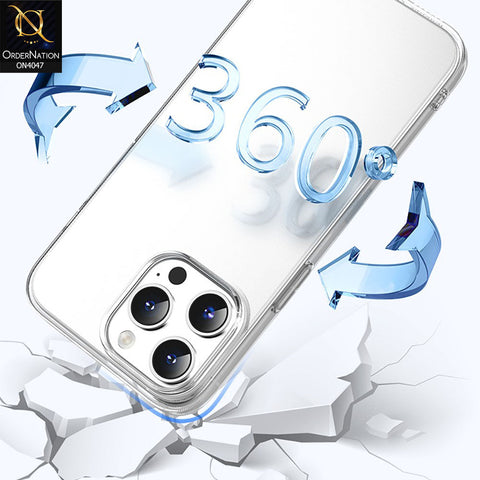 iPhone 15 Pro Cover - Transparent- Imported Crystal Clear Tpu Soft Silicon Case