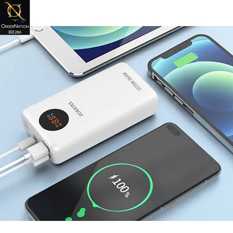 Romoss SW10PF 22.5W 10000mAh PD Power Bank - White