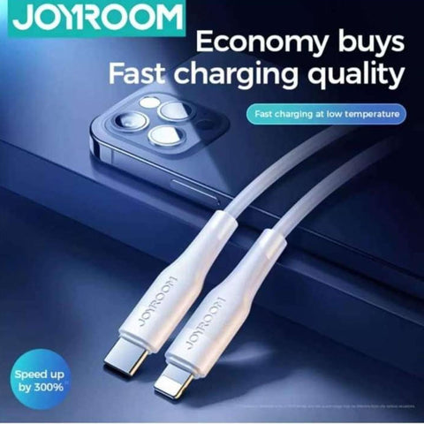 Joyroom M3 20W PD Fast Charging Type-C To Lightning Cable - White