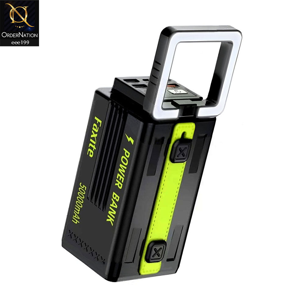 Faxite Y50 50000mAh Multifunctional Portable Power Station Power Bank - Black