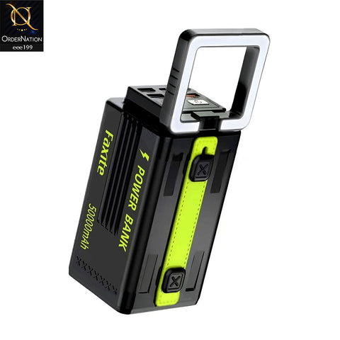 Faxite Y50 50000mAh Multifunctional Portable Power Station Power Bank - Black