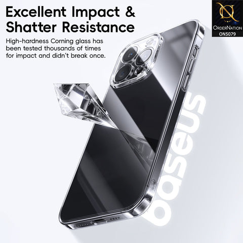 iPhone 15 Pro - Transparent -  Baseus Simple Series II Clear Transparent Soft Case