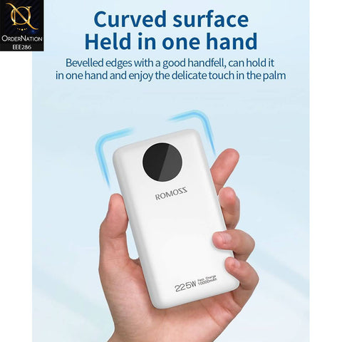 Romoss SW10PF 22.5W 10000mAh PD Power Bank - White
