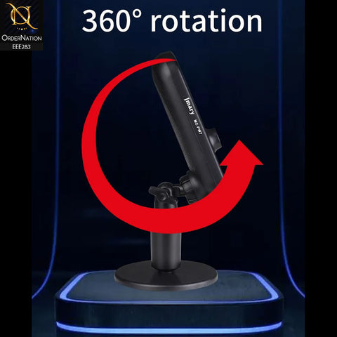 Jmary MC-PW7 Professional Usb Microphone For Podcasting, Gaming, Streaming, Recordings With Noise Reduction - Black