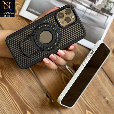iPhone 14 Pro Max Cover - Black - Cocosini brand Magnetic Shell phone case