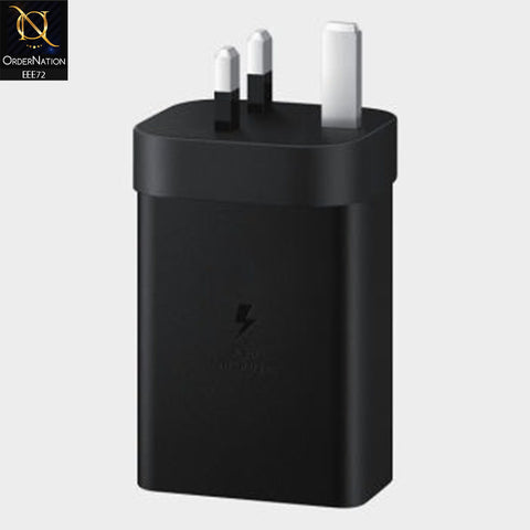 65W PD Power Adapter Trio 2 Type-C Ports and USB-A Port – Black