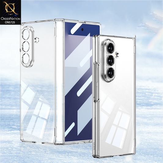 Samsung Galaxy Z Fold 7 Cover - Gray - New Premium Quality Pc Shell Case With With Magnetic Bracket Designed By GKK