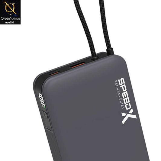 Speedx 22.5W 20000 mAh Fast Charging Power Bank SP-S285 - Black