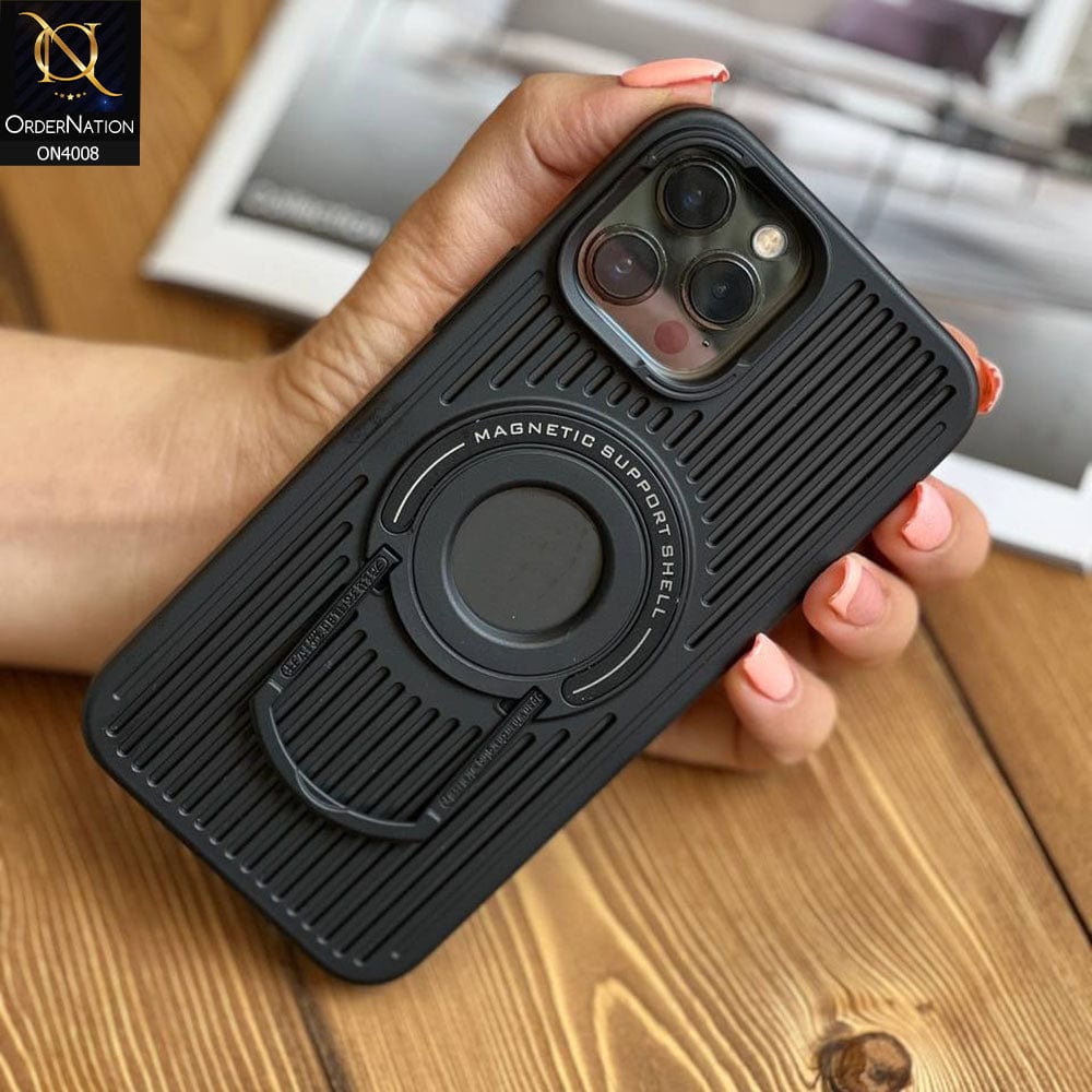 iPhone 14 Pro Max Cover - Black - Cocosini brand Magnetic Shell phone case