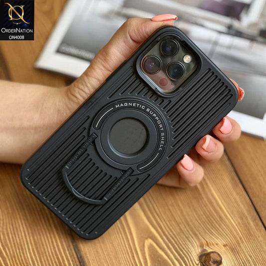 iPhone 14 Pro Cover - Black - Cocosini brand Magnetic Shell phone case