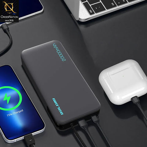 Speedx Sp-s185 22.5w 10000mah Super Fast Charging Power Bank - Black