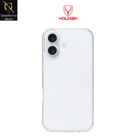 iPhone 17 Cover - Transparent - HD Clear Acrylic Soft Borders Protective Case